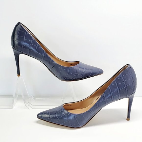 STEVE MADDEN luiza croc Pump Sz 9 NEW - Picture 5 of 8